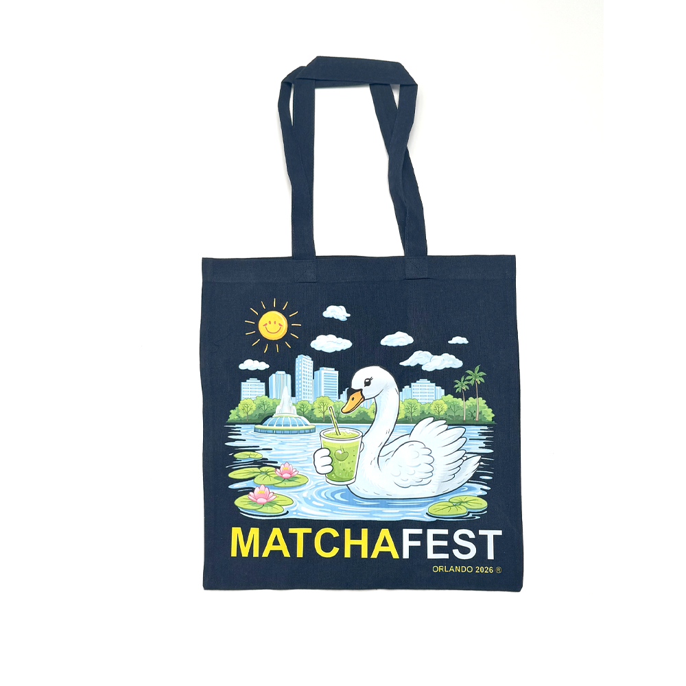 MatchaFest Orlando 2026 Tote – Navy (No Restock)