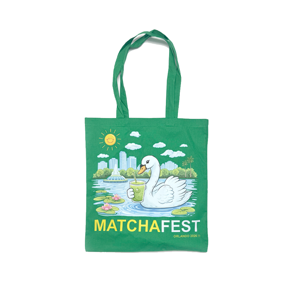 MatchaFest Orlando 2026 Tote – Green (No Restock)