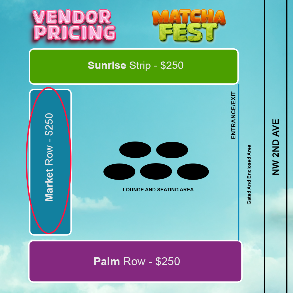 MatchaFest Miami Vendor Spot