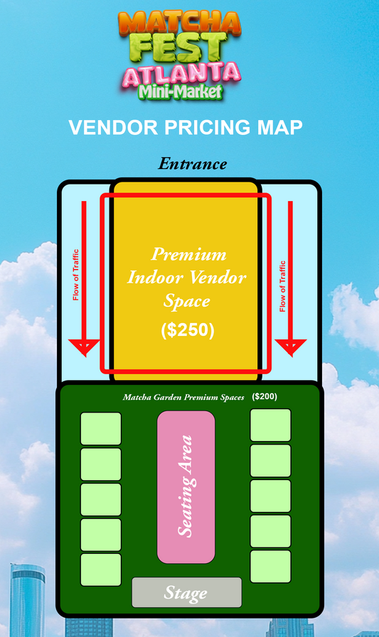 MatchaFest Atlanta Vendor Space